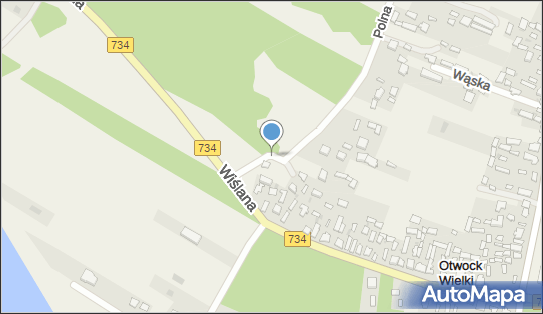 Hydrant, 734, Otwock Wielki - Hydrant