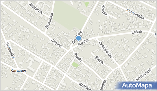 Hydrant, Leśna 8, Karczew - Hydrant