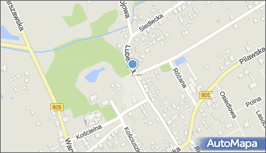 Hydrant, DW 879, Lubelska, Osieck - Hydrant