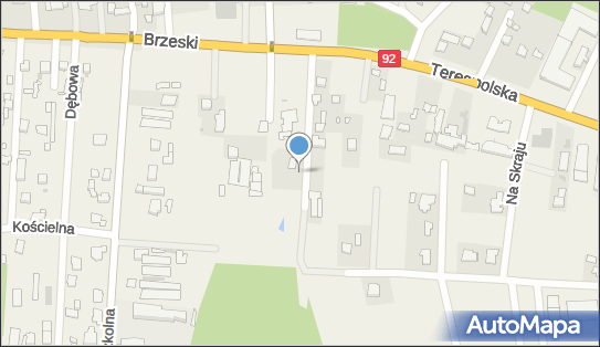 Hydrant, Trakt Brzeski 29C, Zakręt 05-077 - Hydrant