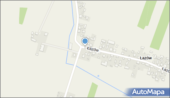 Hydrant, Łazów 60A, Łazów 97-532 - Hydrant