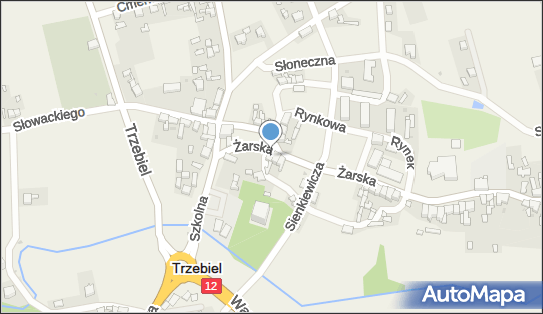 Hydrant, Żarska 1, Trzebiel 68-212 - Hydrant