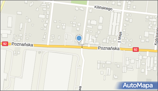 Nadziemny, Poznańska92, Ożarów Mazowiecki 05-850 - Hydrant