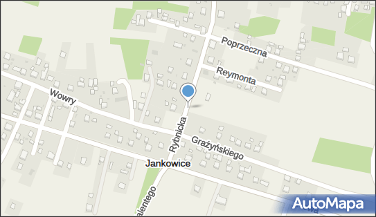 Nadziemny, Rybnicka, Jankowice 44-264 - Hydrant