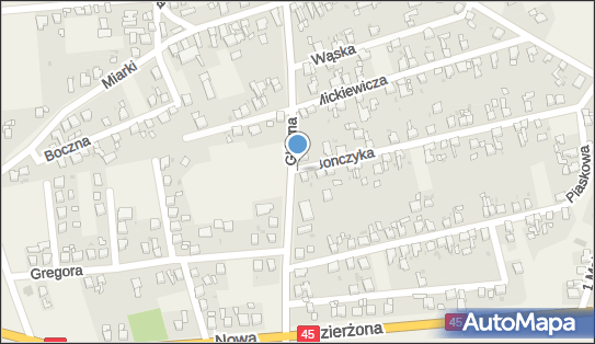 Nadziemny, Bończyka Norberta, ks., Tworków 47-451 - Hydrant