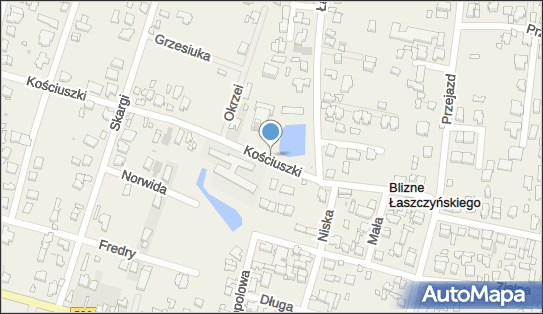 Nadziemny, Kościuszki Tadeusza, gen., Blizne Jasińskiego 05-082 - Hydrant