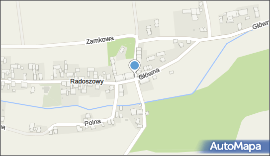 Nadziemny, Główna, Radoszowy 47-280 - Hydrant