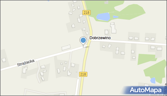 Nadziemny, Strażacka, Dobrzewino 84-208 - Hydrant