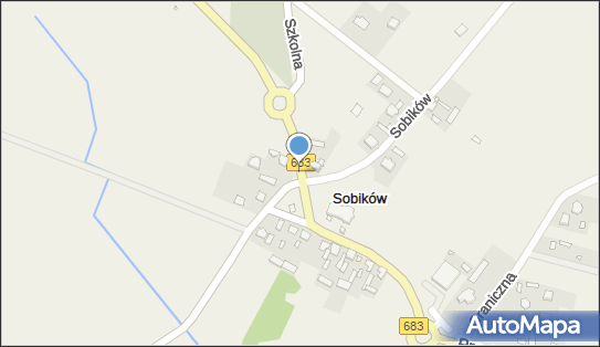 Nadziemny, DW 683, Sobików - Hydrant