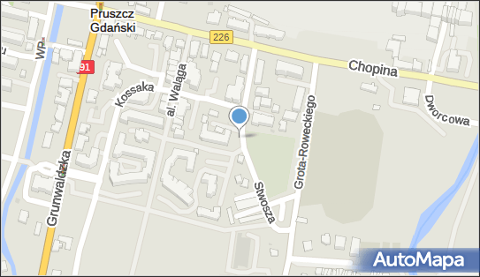 Nadziemny, Stwosza Wita, Pruszcz Gdański 83-000 - Hydrant