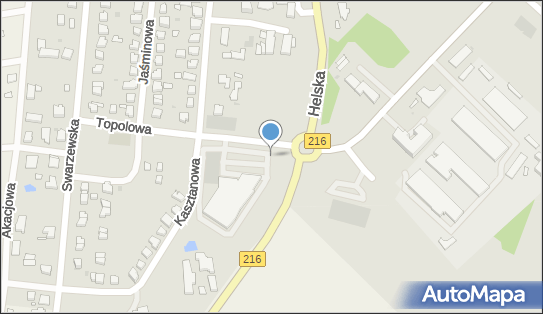 Nadziemny, Topolowa, Puck 84-100 - Hydrant