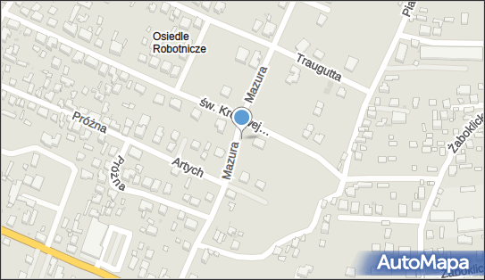 Nadziemny, Mazura Jana, bp., Siedlce 08-110 - Hydrant