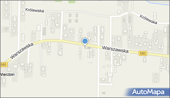 Nadziemny, Warszawska, Wierzbin 05-083 - Hydrant