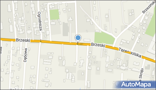 Nadziemny, Trakt Brzeski92, Zakręt 05-077 - Hydrant