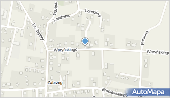 Nadziemny, Waryńskiego Ludwika, Zabrzeg 43-516 - Hydrant