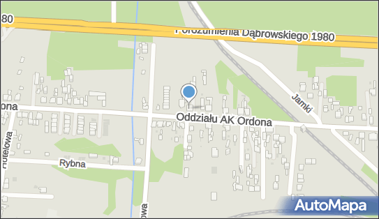 Nadziemny, Oddziału AK Ordona 268, Dąbrowa Górnicza 42-530 - Hydrant