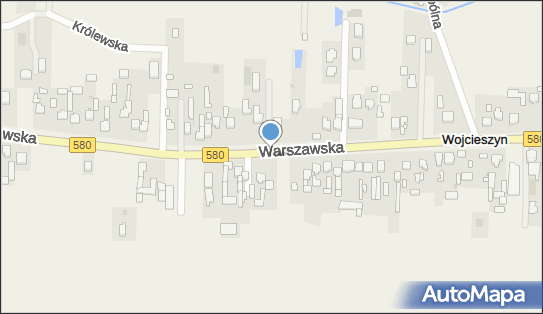 Nadziemny, Warszawska580, Wojcieszyn 05-082 - Hydrant