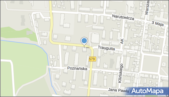 Nadziemny, Traugutta Romualda, gen.579 5, Błonie 05-870 - Hydrant