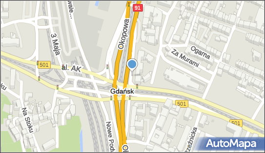 Nadziemny, OkopowaE75E7791, Gdańsk 80-810, 80-819 - Hydrant