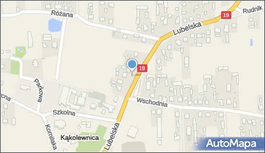 Nadziemny, Lubelska19, Kąkolewnica 21-302 - Hydrant