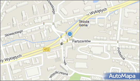 Nadziemny, Partyzantów 72, Gdańsk 80-254 - Hydrant