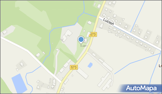 Nadziemny, DW 573, Lucień - Hydrant