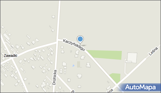 Nadziemny, Kaczyńskiego Lecha, Międzyrzec Podlaski 21-560 - Hydrant