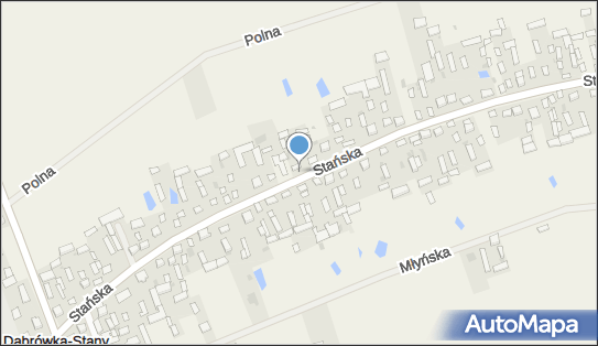Nadziemny, Stańska 96, Dąbrówka-Stany 08-114 - Hydrant