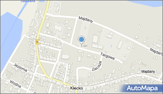 nadziemny, Targowa 4, Kłecko - Hydrant