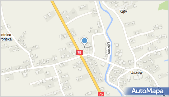 Nadziemny, Uszew, Uszew 32-865 - Hydrant