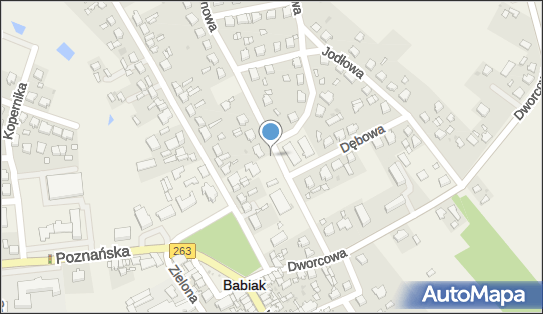 Nadziemny, Sosnowa, Babiak 62-620 - Hydrant