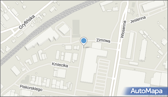 Nadziemny, Zimowa, Szczecin 70-807 - Hydrant
