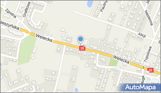 Nadziemny, Welecka10 20a, Mierzyn 72-006 - Hydrant