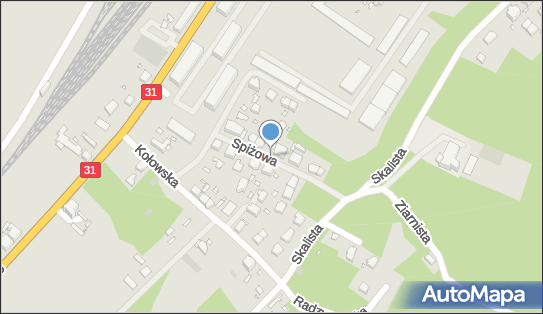 Nadziemny, Spiżowa, Szczecin 70-723 - Hydrant