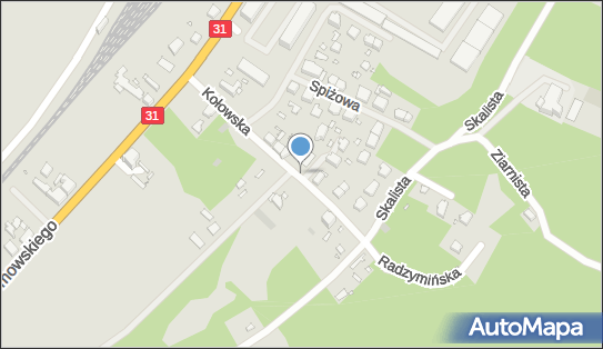 Nadziemny, Kołowska, Szczecin 70-721 - Hydrant