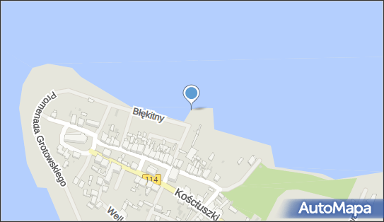 Nadziemny, Błękitny Bulwar, Nowe Warpno 72-022 - Hydrant