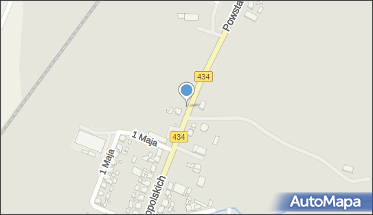 Nadziemny, Powstańców Wielkopolskich434, Krobia 63-840 - Hydrant