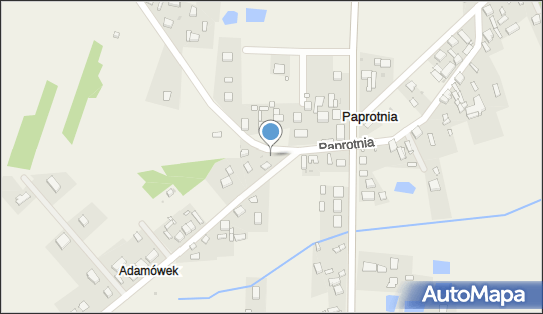 Nadziemny, Paprotnia, Paprotnia 98-161 - Hydrant