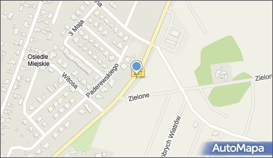 Nadziemny, Paderewskiego Ignacego Jana, Kamień Pomorski 72-400 - Hydrant