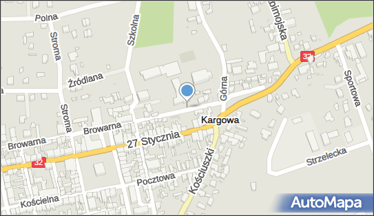 Nadziemny, Browarna 3, Kargowa - Hydrant