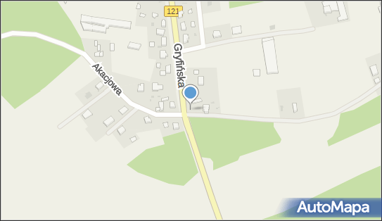 Nadziemny, Gryfińska121 36, Pniewo 74-105 - Hydrant