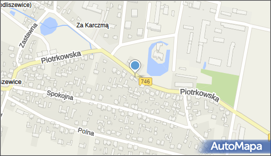 Nadziemny, Piotrkowska 35, Modliszewice - Hydrant