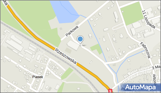 Nadziemny, Parkowa 15, Głogów Małopolski - Hydrant