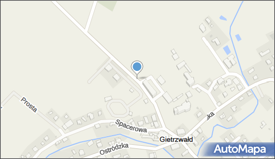 Nadziemny, Kościelna 6, Gietrzwałd - Hydrant