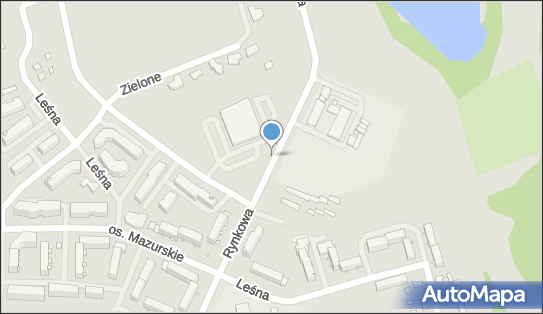 Nadziemny, Rynkowa, Mrągowo 11-700 - Hydrant