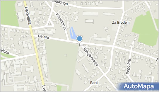 Nadziemny, Ściegiennego Piotra, ks. 1a, Tomaszów Lubelski 22-600 - Hydrant