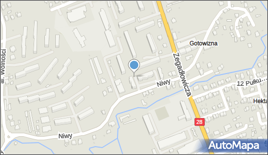 Nadziemny, Niwy 2c, Wadowice 34-100 - Hydrant