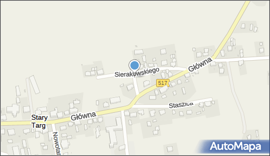 Nadziemny, Sierakowskiego 6, Stary Targ 82-410 - Hydrant