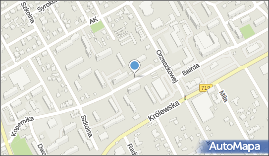 Nadziemny, Kopernika Mikołaja 6A, Grodzisk Mazowiecki 05-825 - Hydrant