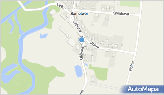 Nadziemny, DW 362, Główna, Samotwór - Hydrant